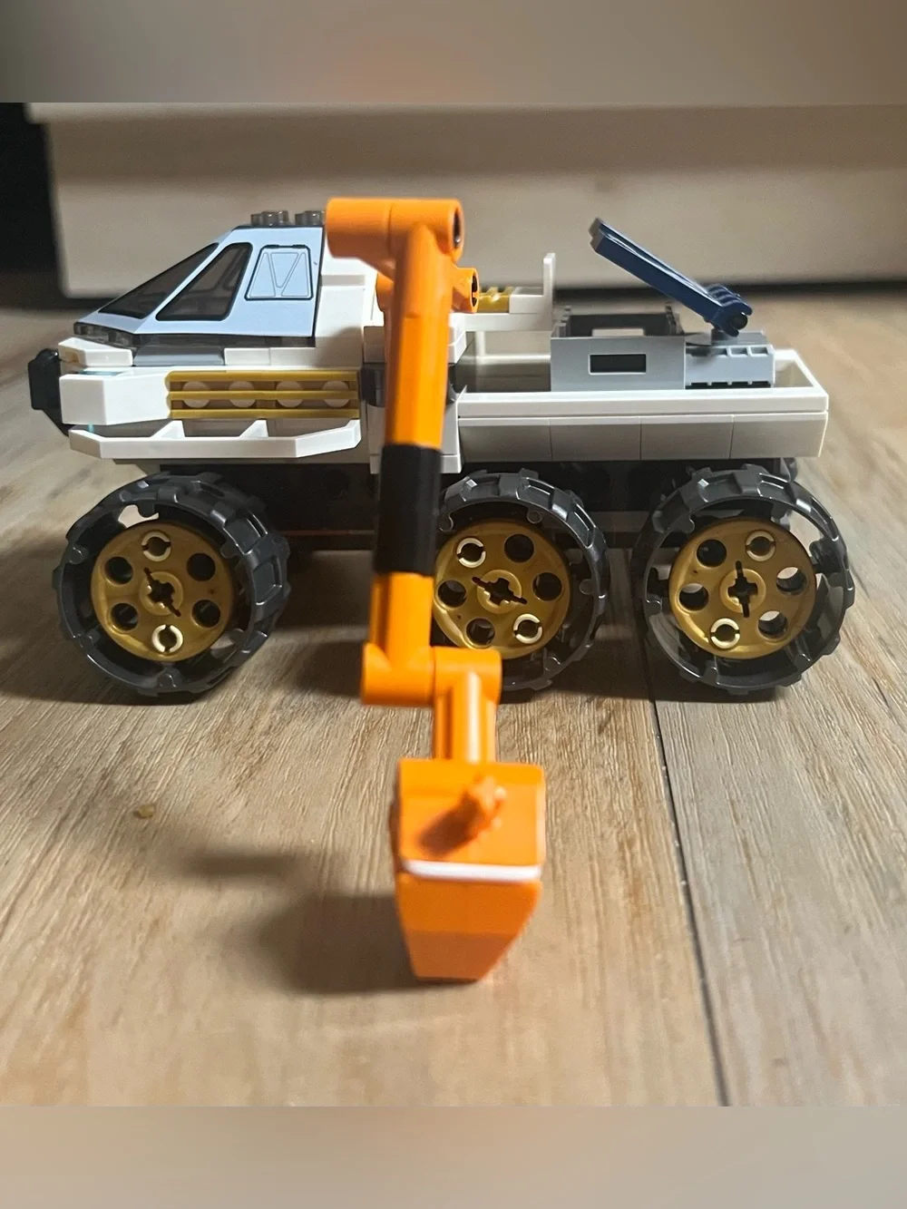 Lego City - Rover Testing Drive - Set 60225 *Mostly Glued Together - SEE NOTES